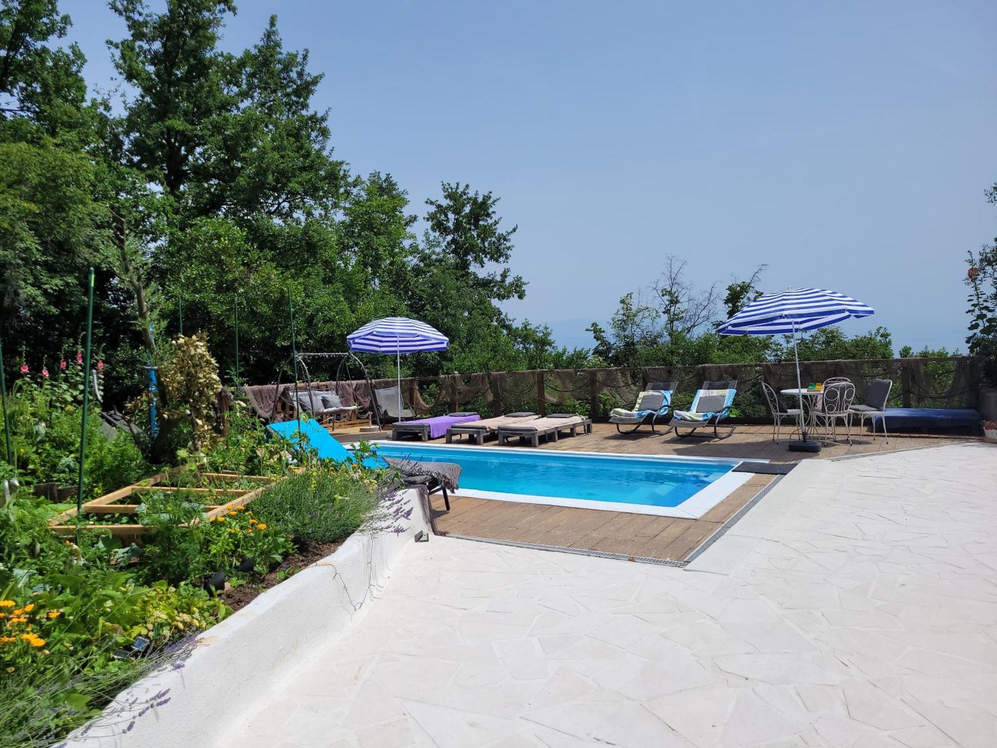 Apartman Chiara Mit Meerblick Und Pool Und Jacuzzi Lovran